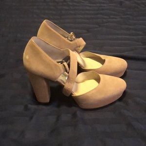 Michael Kors Beige Mary Jane